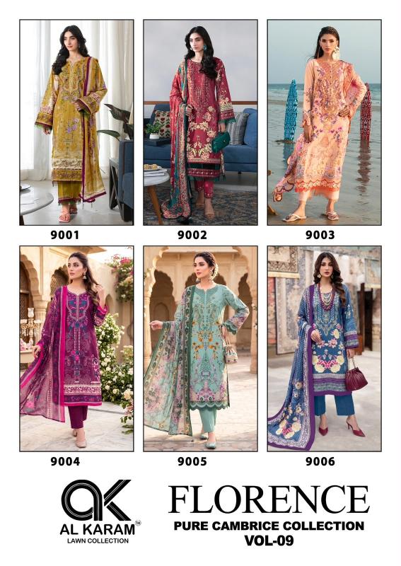 Al karam florence vol 9 online pakistani salwar kameez